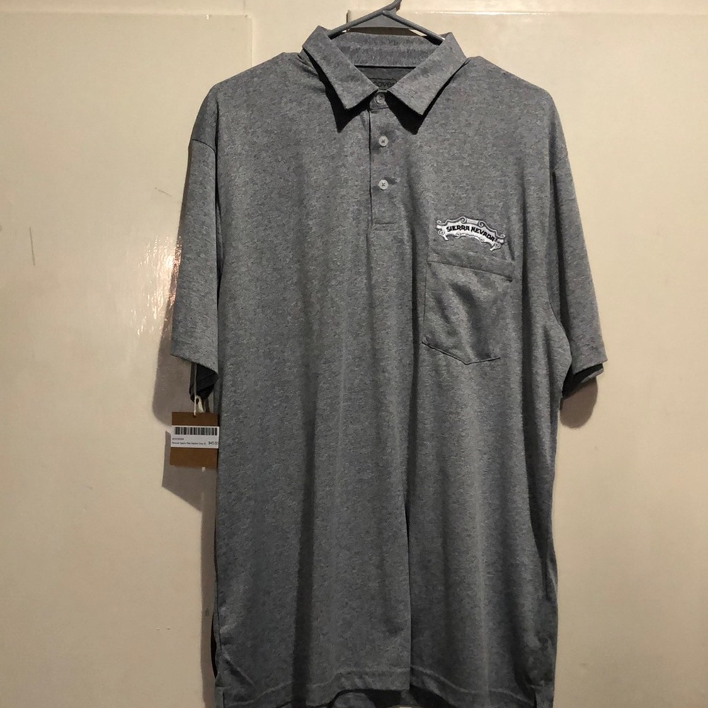 NWT Sierra Nevada Brewing Golf shirt. XL